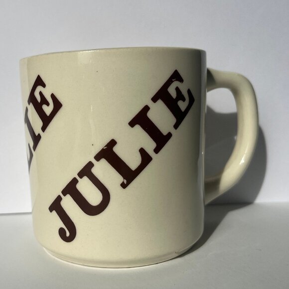 Vintage JULIE mug - Picture 1 of 1